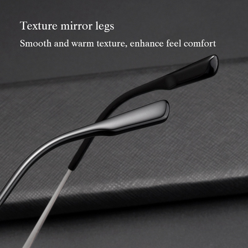 Optički okviri za naočale za muškarce, novi dolazak 2022., modne super lagane naočale od čistog titana, muške naočale s dioptrijom