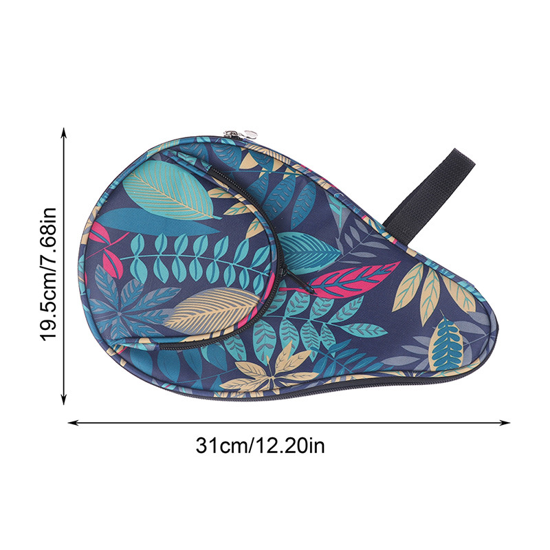 1vnt stalo teniso rakečių krepšys, atsparus dėvėjimuisi moliūgo rakečių stalo teniso irklų krepšys Spalvingas stalo teniso rakečių dėklo irklo maišelis