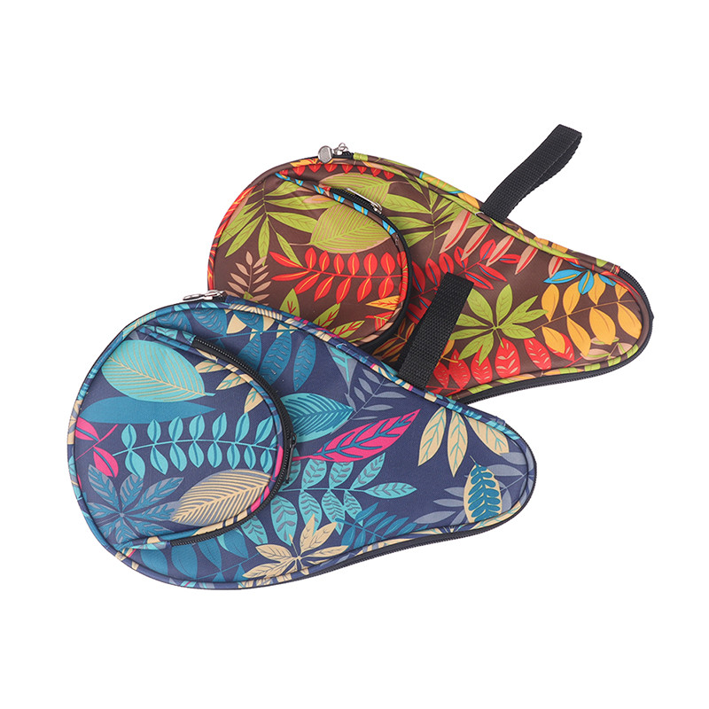 1vnt stalo teniso rakečių krepšys, atsparus dėvėjimuisi moliūgo rakečių stalo teniso irklų krepšys Spalvingas stalo teniso rakečių dėklo irklo maišelis