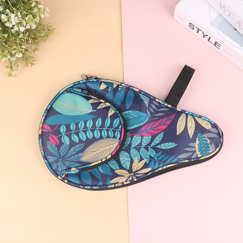 1vnt stalo teniso rakečių krepšys, atsparus dėvėjimuisi moliūgo rakečių stalo teniso irklų krepšys Spalvingas stalo teniso rakečių dėklo irklo maišelis