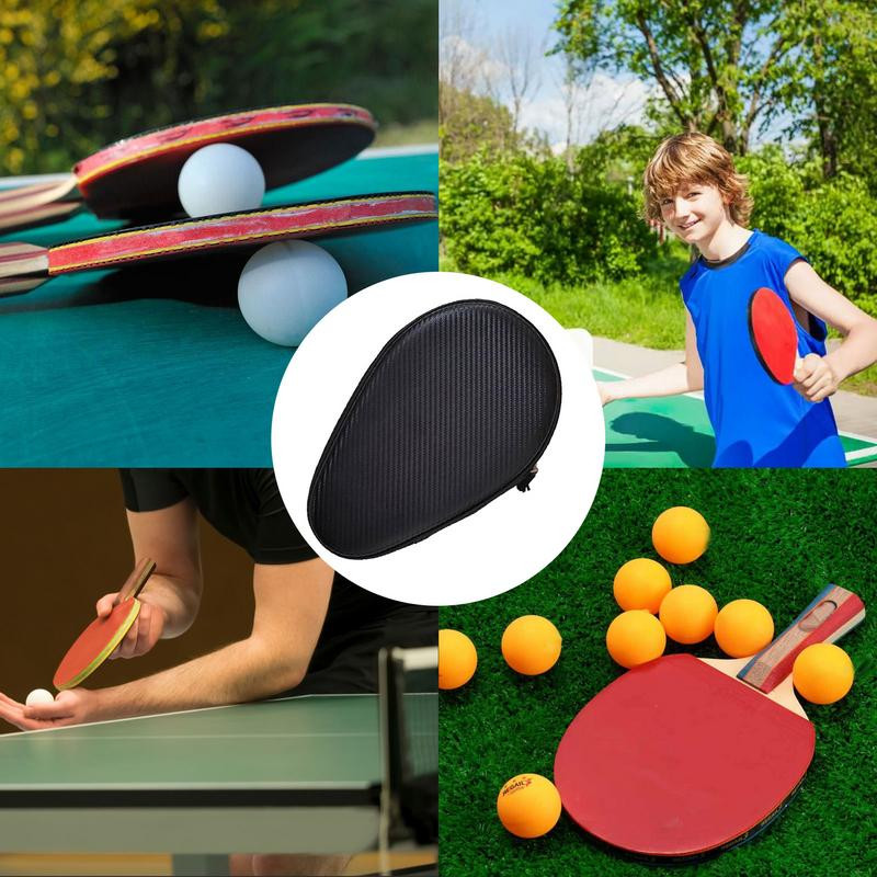 Asztalitenisz ütő tárolótáskák Pingpong Hard Shell tok Pingpong ütőkészlet Tök alakú hordozható asztalitenisz ütőhuzat