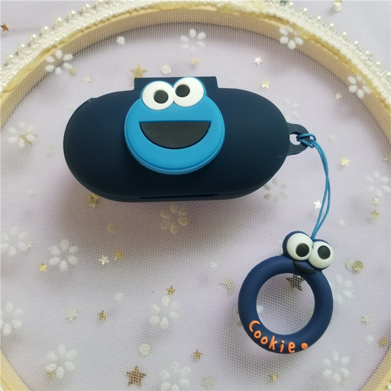 Animacinis silikoninis dėklas Oneplus Buds Z Z2 TWS bevielis Bluetooth mielas dangtelis, skirtas oneplus Buds Z2 dangtelis su kabliuku