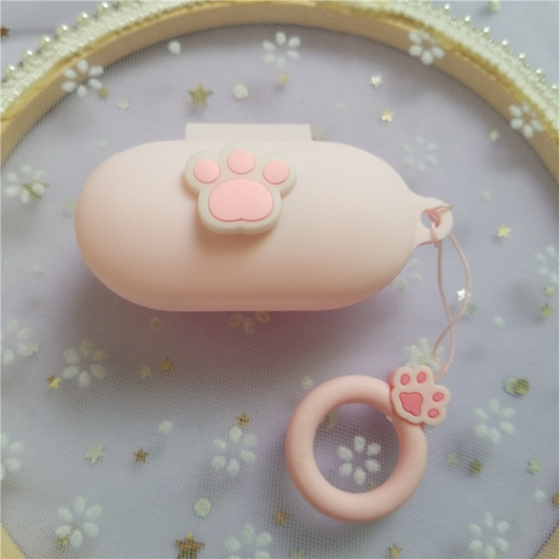 Animacinis silikoninis dėklas Oneplus Buds Z Z2 TWS bevielis Bluetooth mielas dangtelis, skirtas oneplus Buds Z2 dangtelis su kabliuku