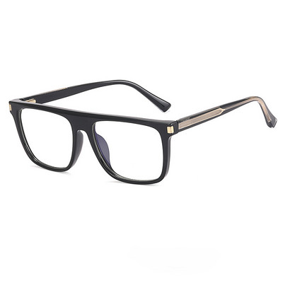 56640 Vintage Men Optical Spectacle Frame Grain of Wood Anti Blue γυαλιά υπολογιστή με άνοιξη μεντεσέδες συνταγογραφούμενα γυαλιά