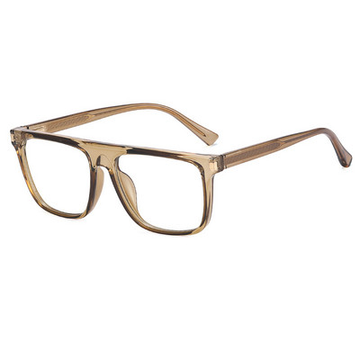56640 Vintage Men Optical Spectacle Frame Grain of Wood Anti Blue γυαλιά υπολογιστή με άνοιξη μεντεσέδες συνταγογραφούμενα γυαλιά