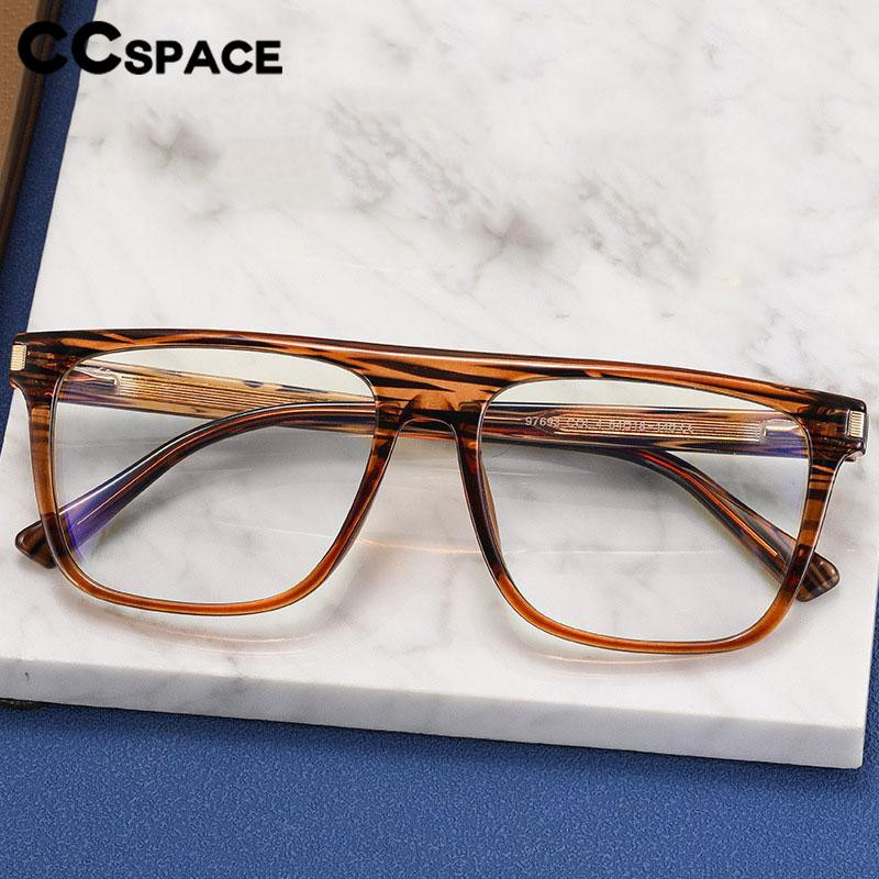 56640 Vintage Men Optical Spectacle Frame Grain of Wood Anti Blue γυαλιά υπολογιστή με άνοιξη μεντεσέδες συνταγογραφούμενα γυαλιά