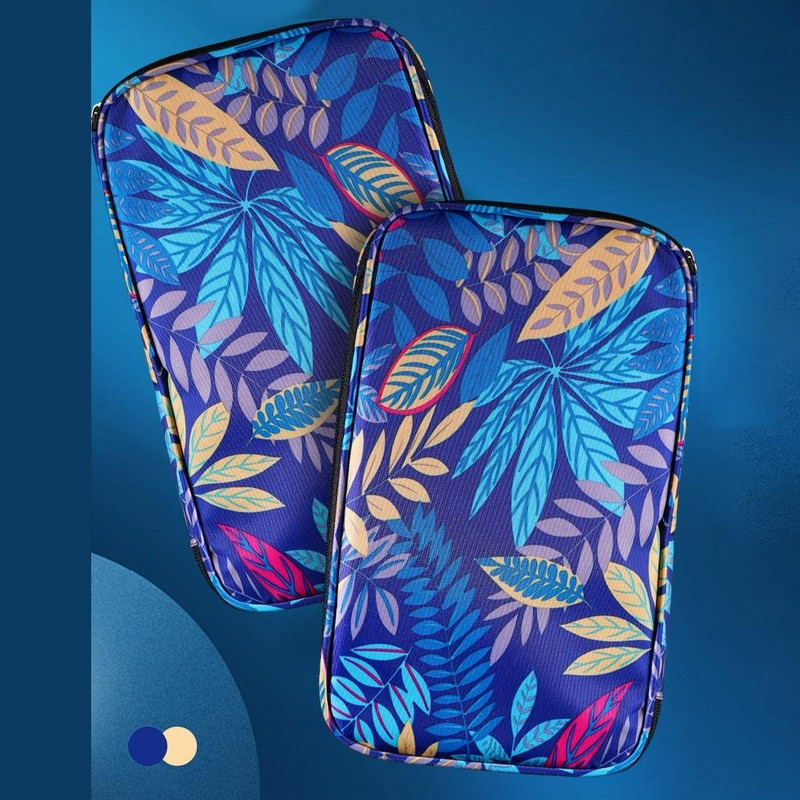 27,5x16,6 cm Sportske potrepštine Zaštitna navlaka Torbica za vesla za ping pong Listovi Uzorak Torba za rekete za stolni tenis s remenom