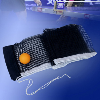 Мрежа за топка за тенис на маса IPE/полиестерна преносима резервна мрежа без топка Маса за тенис на маса на закрито и на открито Полезни инструменти