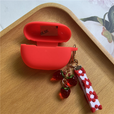 Για Honor Earbuds X3i/X3lite Προστατευτικό κάλυμμα σιλικόνης με κλειδί Κάλυμμα ασύρματου ακουστικού Anti Shock For Honor Earbuds X3