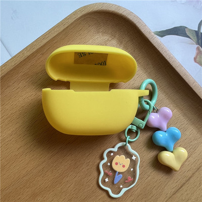 Για Honor Earbuds X3i/X3lite Προστατευτικό κάλυμμα σιλικόνης με κλειδί Κάλυμμα ασύρματου ακουστικού Anti Shock For Honor Earbuds X3