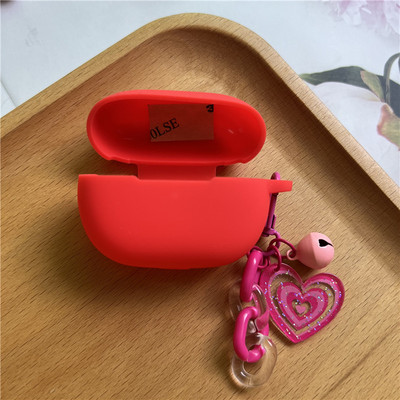 Για Honor Earbuds X3i/X3lite Προστατευτικό κάλυμμα σιλικόνης με κλειδί Κάλυμμα ασύρματου ακουστικού Anti Shock For Honor Earbuds X3