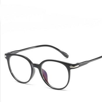 Литературни декоративни прозрачни лещи с овална рамка за очила Леки и удобни очила с рецепта против синя светлина Розови очила