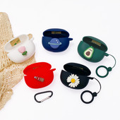 Κάλυμμα θήκης ακουστικών Cartoon For Anker Soundcore life p2i Ασύρματα ακουστικά Bluetooth σιλικόνης Προστατευτικό κέλυφος με ιμάντα δακτύλου