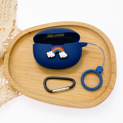 Κάλυμμα θήκης ακουστικών Cartoon For Anker Soundcore life p2i Ασύρματα ακουστικά Bluetooth σιλικόνης Προστατευτικό κέλυφος με ιμάντα δακτύλου