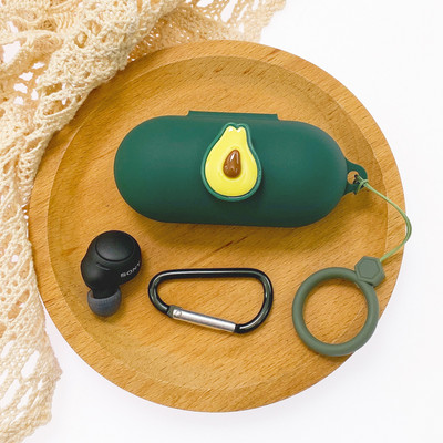 Κάλυμμα ακουστικών DIY Cartoon για θήκη Sony WF-C500 με Αξεσουάρ θήκης σιλικόνης Ασύρματο κουτί ακουστικών Bluetooth με κορδόνι