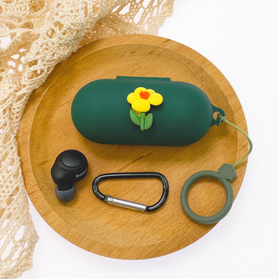 Κάλυμμα ακουστικών DIY Cartoon για θήκη Sony WF-C500 με Αξεσουάρ θήκης σιλικόνης Ασύρματο κουτί ακουστικών Bluetooth με κορδόνι