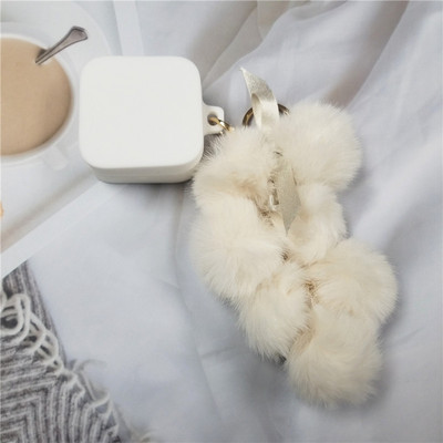 Mielas vynuogių pliušinis pakabukas silikoninis aukštos kokybės dėklas skirtas Xiaomi Mi Air2 SE Bluetooth ausinių dėklo dangtelis su raktų pakabuku