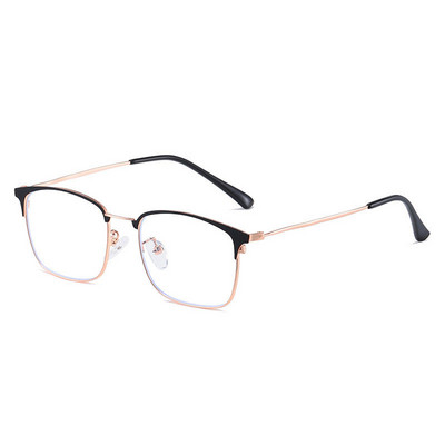 Novi dolazak iz 2021. Retro Anti Blue Ray optičke naočale s punim okvirom Naočale s metalnim okvirom za uniseks s opružnim šarkama Hot Prodaja
