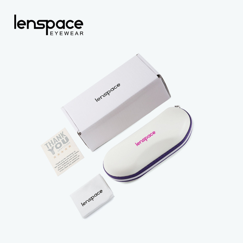 Lenspace Vintage mágneses fém kapocs polarizált napszemüvegen 2 az 1-ben optikai férfi divatos dioptriás szemüvegkeret DP33084