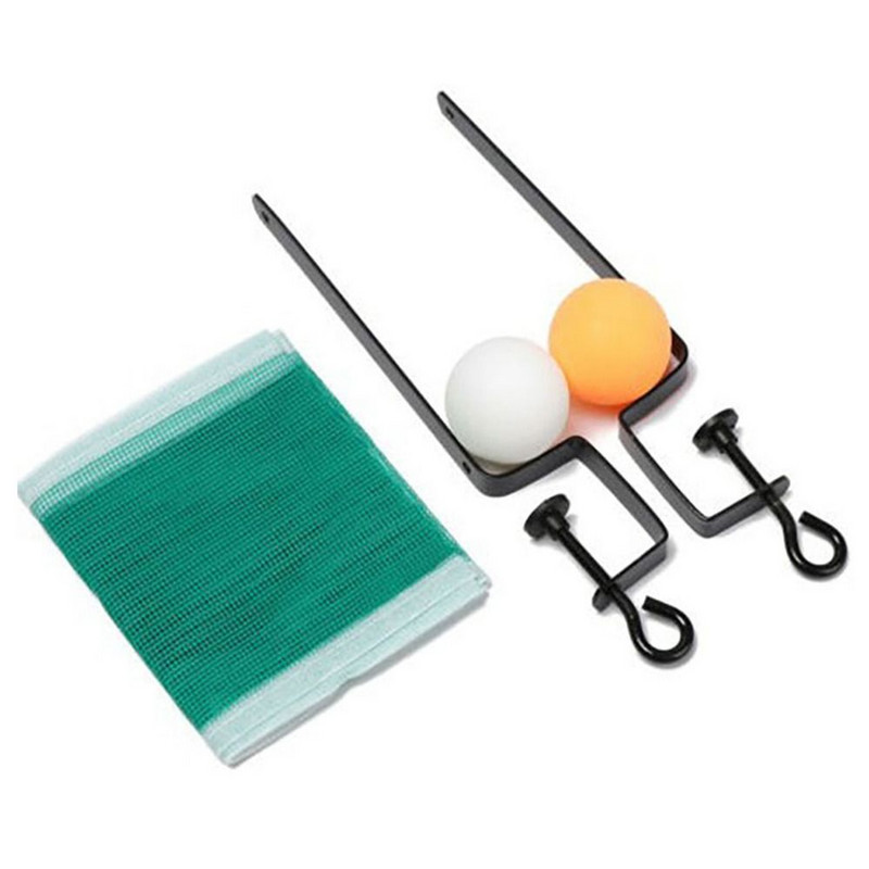 Atraminis rinkinys Tinklo stalo tenisas su kamuoliukais Treniruočių teniso įranga tinklelis profesionalus paprastas stalo sportas 2 standartinis nešiojamas