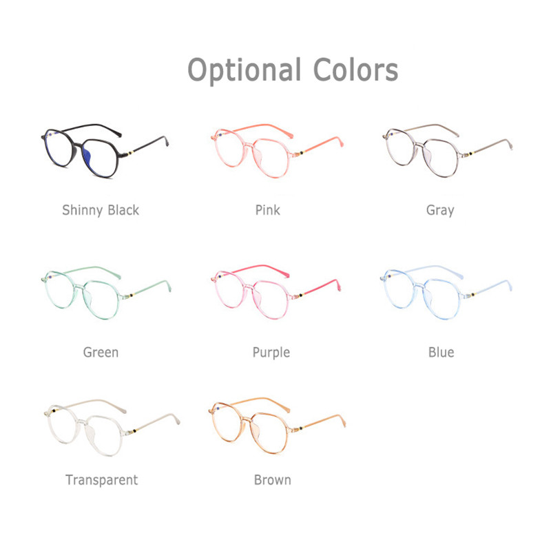 Blue Light Blocking Glasses Σκελετός για Ανδρικά και Γυναικεία Οπτικά Προστατευτικά Γυαλιά Οράσεως UV400 Anti-Glare Full Rim Πλαστικά γυαλιά