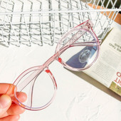 Apvalūs anti-mėlynos šviesos optiniai akinių rėmeliai, nauji berniukai, vienspalviai, skaidrūs akinių rėmeliai, receptiniai akiniai vaikams