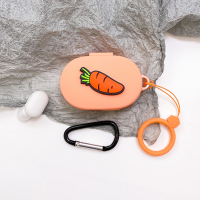 Animacinis silikoninis dėklas, skirtas Xiaomi Redmi Airdots TWS bevielis Bluetooth dangtelis, skirtas Redmi Airdots dėklas Air dots 3 coque su sagtimi