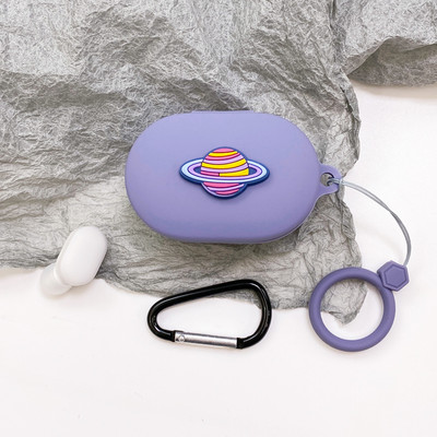 Animacinis silikoninis dėklas, skirtas Xiaomi Redmi Airdots TWS bevielis Bluetooth dangtelis, skirtas Redmi Airdots dėklas Air dots 3 coque su sagtimi