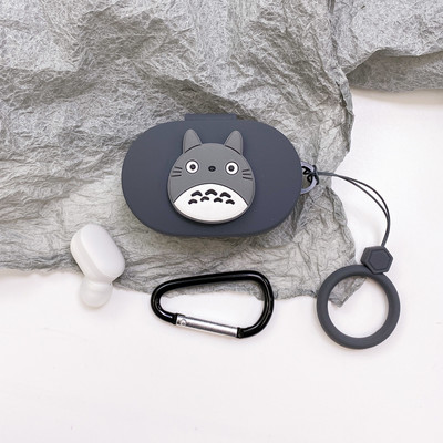 Animacinis silikoninis dėklas, skirtas Xiaomi Redmi Airdots TWS bevielis Bluetooth dangtelis, skirtas Redmi Airdots dėklas Air dots 3 coque su sagtimi