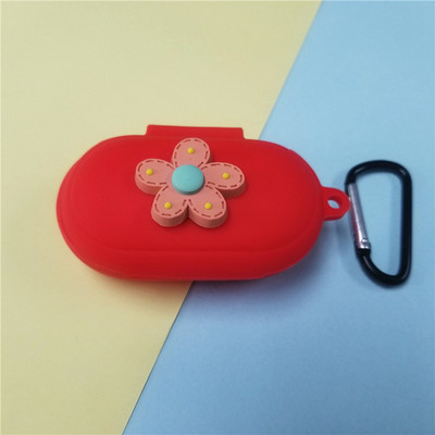 Samsung Galaxy Buds Plus klambriga avanev põrutusvastane painduv silikoonist täiskaitseümbris Galaxy Budsi jaoks