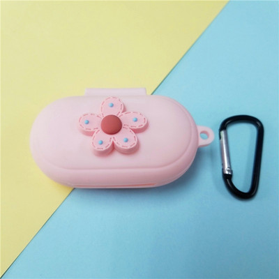 Samsung Galaxy Buds Plus klambriga avanev põrutusvastane painduv silikoonist täiskaitseümbris Galaxy Budsi jaoks