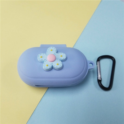 Samsung Galaxy Buds Plus klambriga avanev põrutusvastane painduv silikoonist täiskaitseümbris Galaxy Budsi jaoks