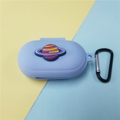 Samsung Galaxy Buds Plus klambriga avanev põrutusvastane painduv silikoonist täiskaitseümbris Galaxy Budsi jaoks