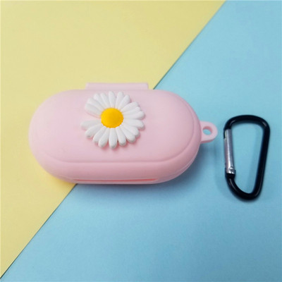 Samsung Galaxy Buds Plus klambriga avanev põrutusvastane painduv silikoonist täiskaitseümbris Galaxy Budsi jaoks