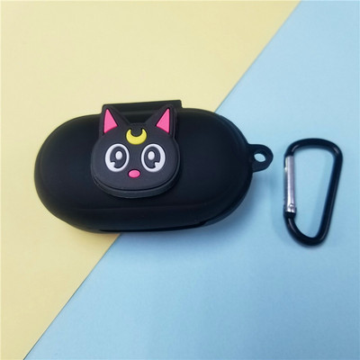 Samsung Galaxy Buds Plus klambriga avanev põrutusvastane painduv silikoonist täiskaitseümbris Galaxy Budsi jaoks