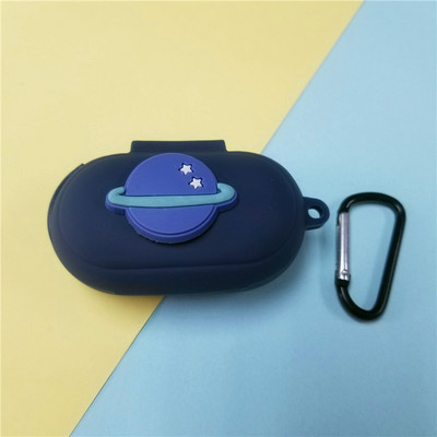 Samsung Galaxy Buds Plus klambriga avanev põrutusvastane painduv silikoonist täiskaitseümbris Galaxy Budsi jaoks