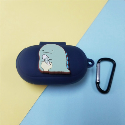 Samsung Galaxy Buds Plus klambriga avanev põrutusvastane painduv silikoonist täiskaitseümbris Galaxy Budsi jaoks