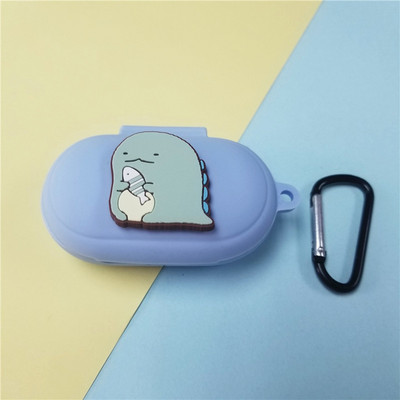 Samsung Galaxy Buds Plus klambriga avanev põrutusvastane painduv silikoonist täiskaitseümbris Galaxy Budsi jaoks