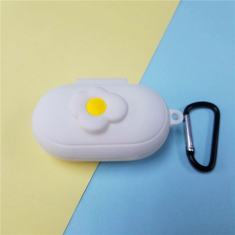 Samsung Galaxy Buds Plus klambriga avanev põrutusvastane painduv silikoonist täiskaitseümbris Galaxy Budsi jaoks