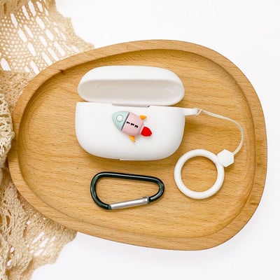 Αντιολισθητικό κάλυμμα σιλικόνης Cartoon για Huawei Honor Earbuds X3i X3 Lite Ασύρματη θήκη ακουστικών Bluetooth με αγκράφα