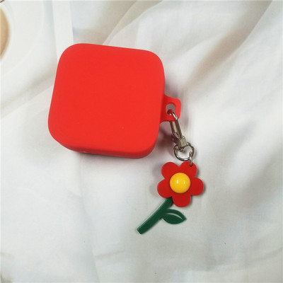 Χαριτωμένη κορεάτικη διακοσμητική θήκη για λουλούδια για Xiaomi Air2 SE Διακοσμητική θήκη Αξεσουάρ Bluetooth Ακουστικό Κάλυμμα μπρελόκ σιλικόνης