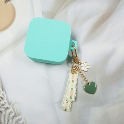 Χαριτωμένη κορεάτικη διακοσμητική θήκη για λουλούδια για Xiaomi Air2 SE Διακοσμητική θήκη Αξεσουάρ Bluetooth Ακουστικό Κάλυμμα μπρελόκ σιλικόνης