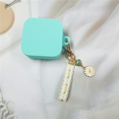Χαριτωμένη κορεάτικη διακοσμητική θήκη για λουλούδια για Xiaomi Air2 SE Διακοσμητική θήκη Αξεσουάρ Bluetooth Ακουστικό Κάλυμμα μπρελόκ σιλικόνης