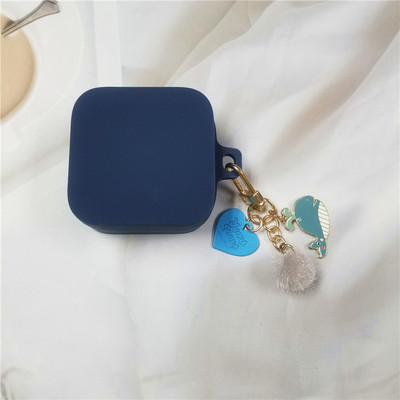 Χαριτωμένη κορεάτικη διακοσμητική θήκη για λουλούδια για Xiaomi Air2 SE Διακοσμητική θήκη Αξεσουάρ Bluetooth Ακουστικό Κάλυμμα μπρελόκ σιλικόνης