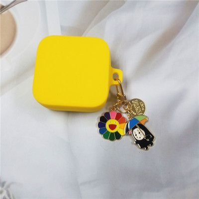 Χαριτωμένη κορεάτικη διακοσμητική θήκη για λουλούδια για Xiaomi Air2 SE Διακοσμητική θήκη Αξεσουάρ Bluetooth Ακουστικό Κάλυμμα μπρελόκ σιλικόνης