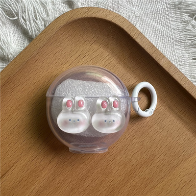 Cartoon belaidžių ausinių dėklas skirtas Lenovo HT38 TWS minkštas TPU įkrovimo ausinių dėklas, skirtas Lenovo HT38 apsauginiam dangteliui