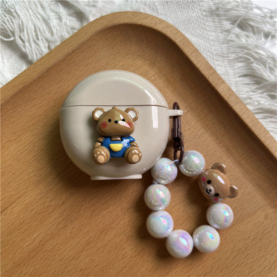 Cartoon belaidžių ausinių dėklas skirtas Lenovo HT38 TWS minkštas TPU įkrovimo ausinių dėklas, skirtas Lenovo HT38 apsauginiam dangteliui