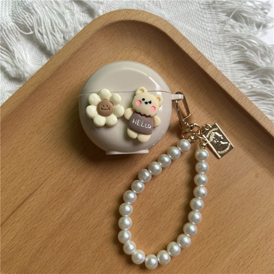 Cartoon belaidžių ausinių dėklas skirtas Lenovo HT38 TWS minkštas TPU įkrovimo ausinių dėklas, skirtas Lenovo HT38 apsauginiam dangteliui