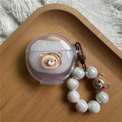 Cartoon belaidžių ausinių dėklas skirtas Lenovo HT38 TWS minkštas TPU įkrovimo ausinių dėklas, skirtas Lenovo HT38 apsauginiam dangteliui