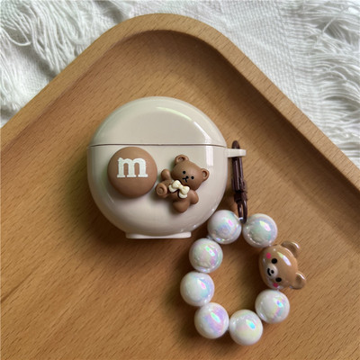 Cartoon belaidžių ausinių dėklas skirtas Lenovo HT38 TWS minkštas TPU įkrovimo ausinių dėklas, skirtas Lenovo HT38 apsauginiam dangteliui